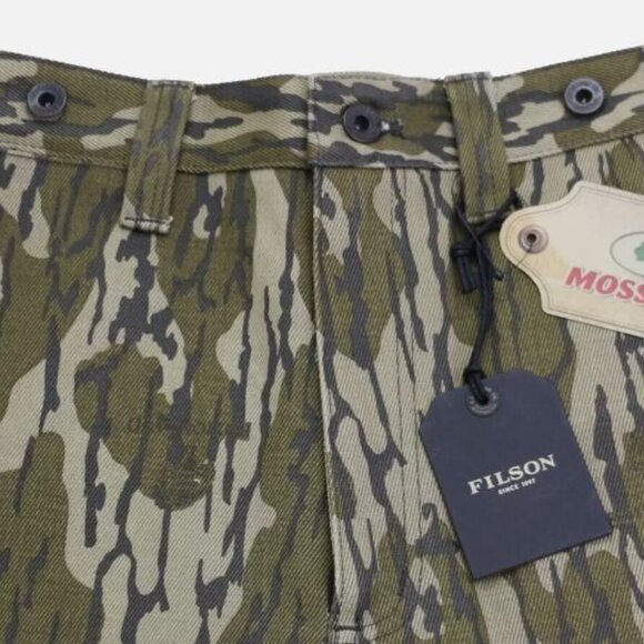 Filson W40 L34 Rugged Twill Utility Pants Men's Mossy Oak Water Repel Waxed New - Picture 3 of 15